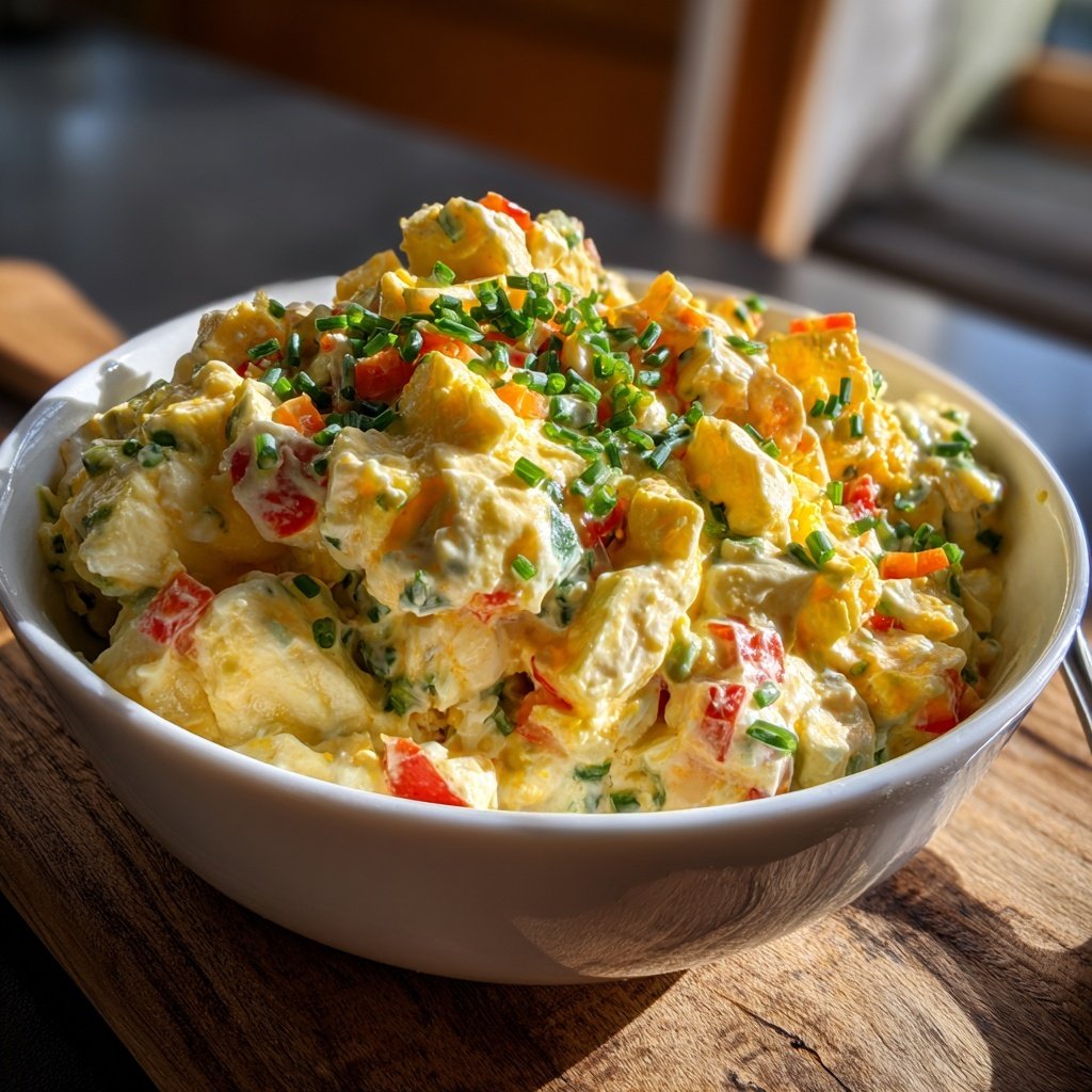 Schnell & Einfach 10-Minuten-Eiersalat mit Joghurt