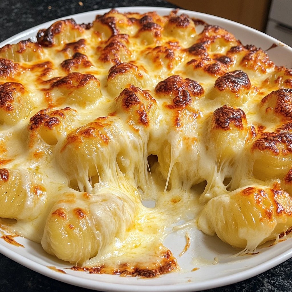 Gnocchi aus dem Ofen mit Käse