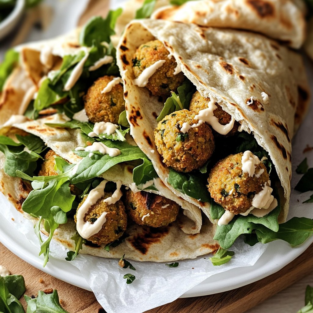 Wraps mit Falafel