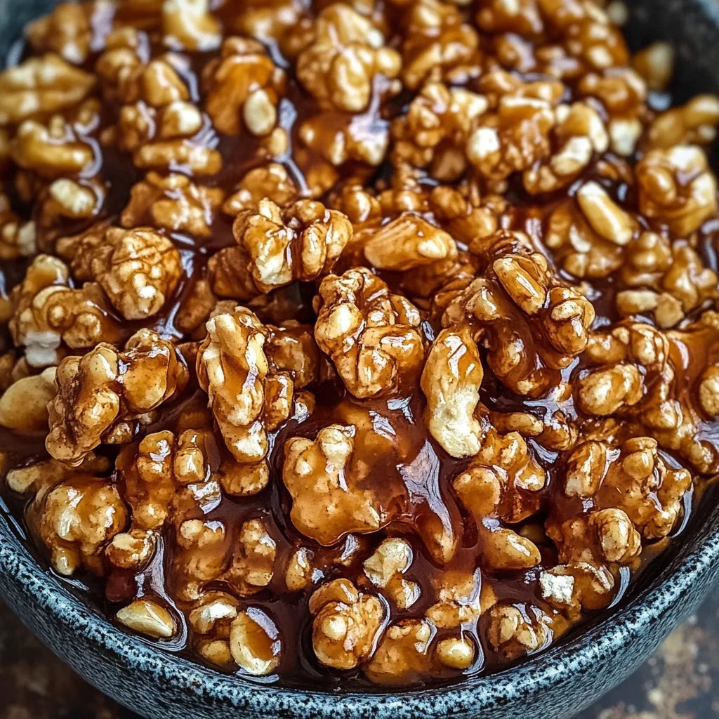 Gebrannte Walnüsse mit Zimt