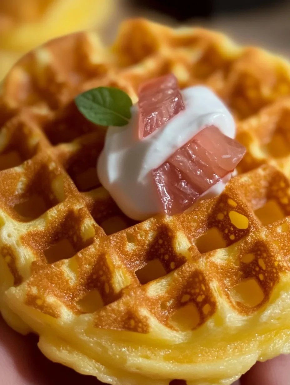 Knusprige Waffeln aus Kartoffeln