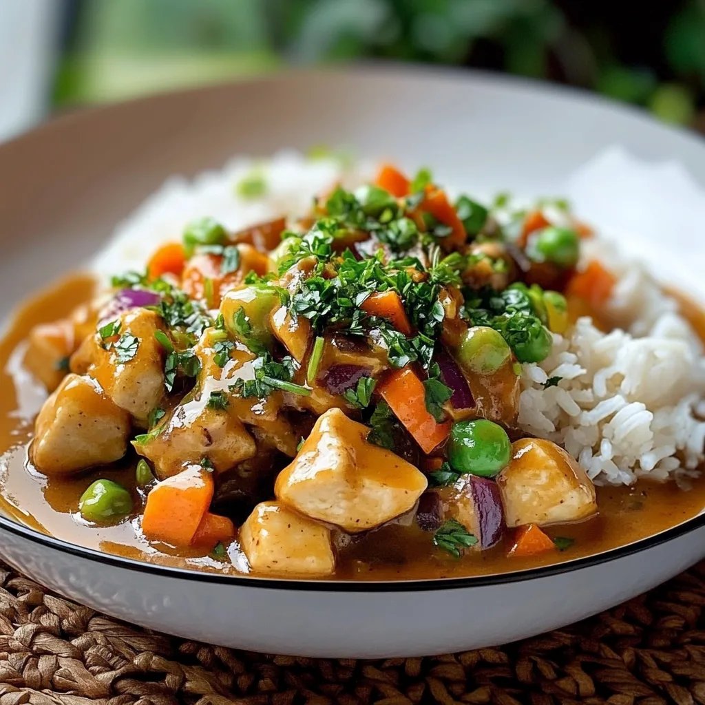 Reis mit Gemüse-Frischkäse-Sauce