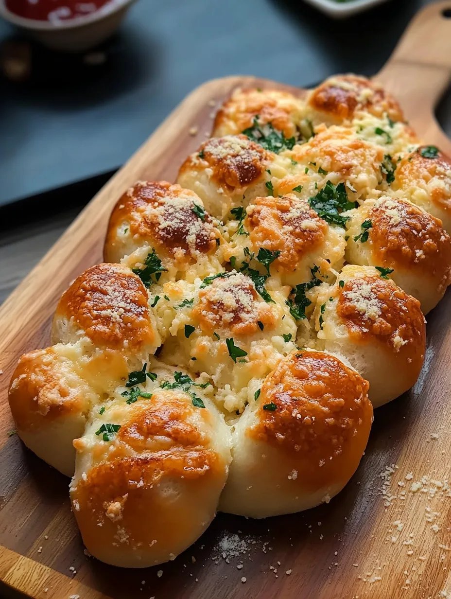 Cheesy Pull Apart Bread