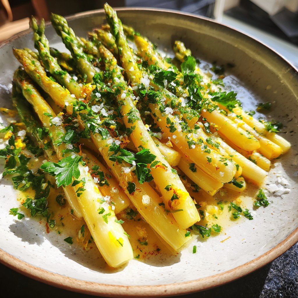 Grüner Spargel Rezept Mit Zitrone