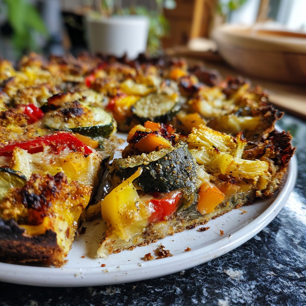 Abendessen vegetarisch aus dem Ofen