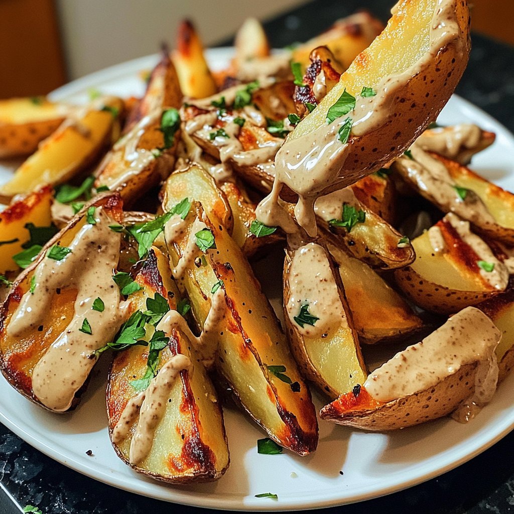 Ofenkartoffeln mit Tahini