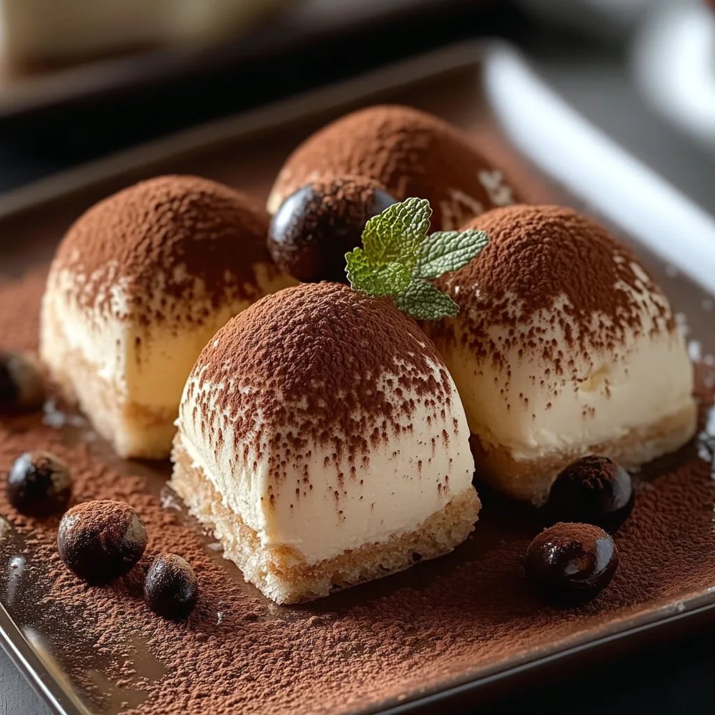 Kleine Tiramisu-Kugeln