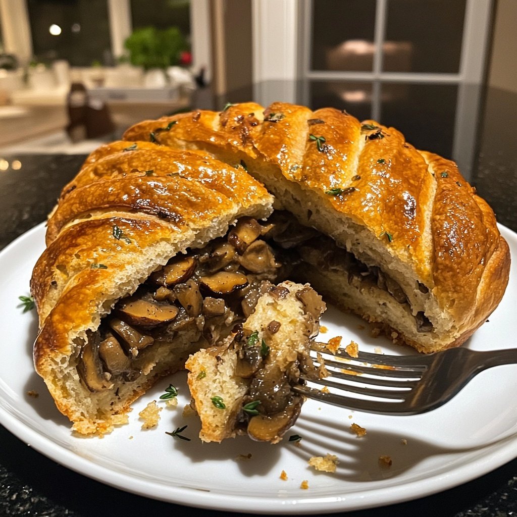 Hähnchenbrust mit Pilzen