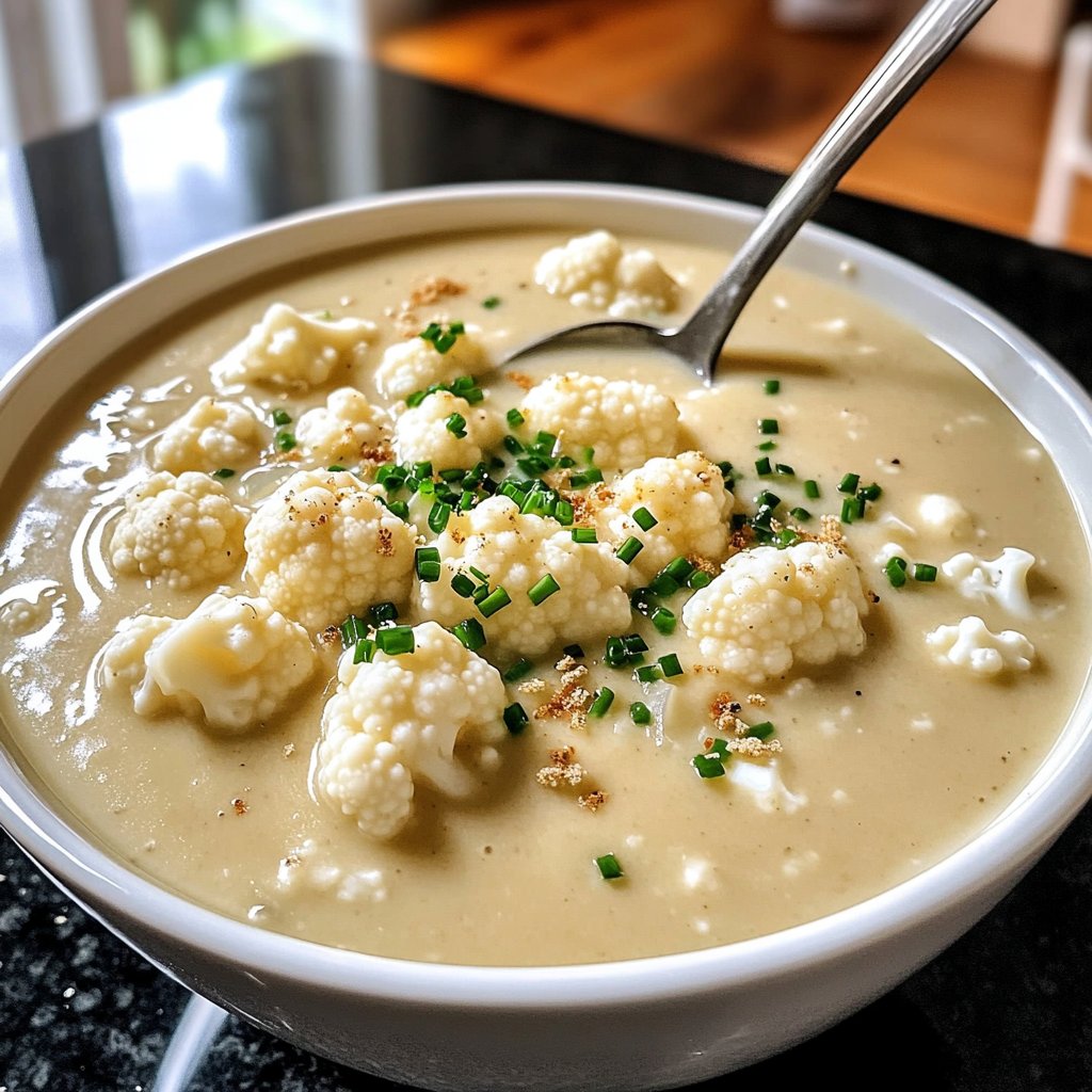 Blumenkohlsuppe klassisch
