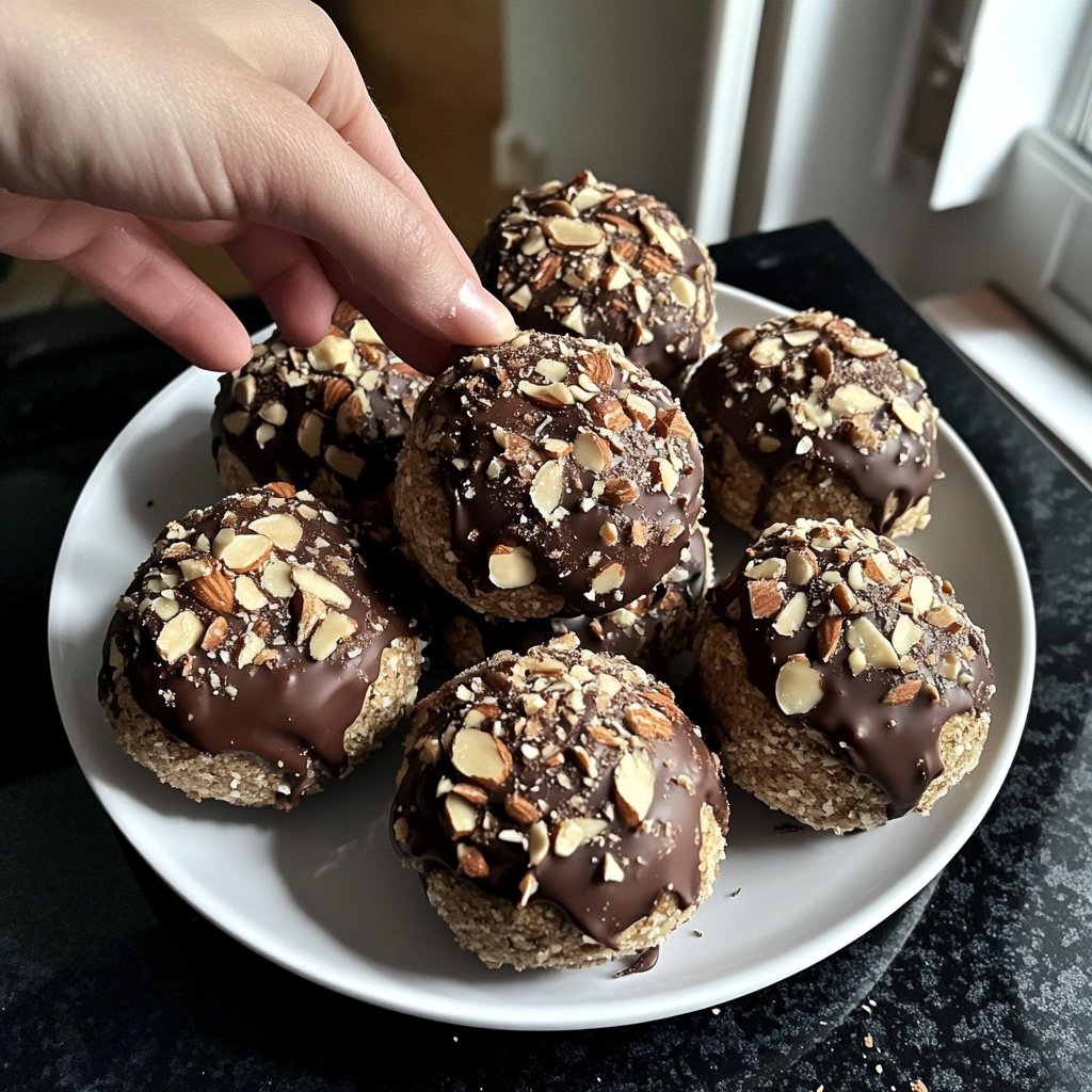 Spekulatius Kugeln - Pralinen für Weihnachten